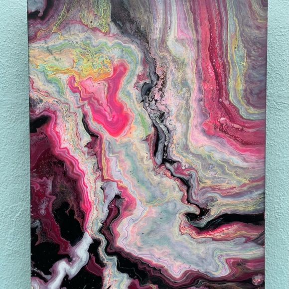 Acrylic Pour Painting